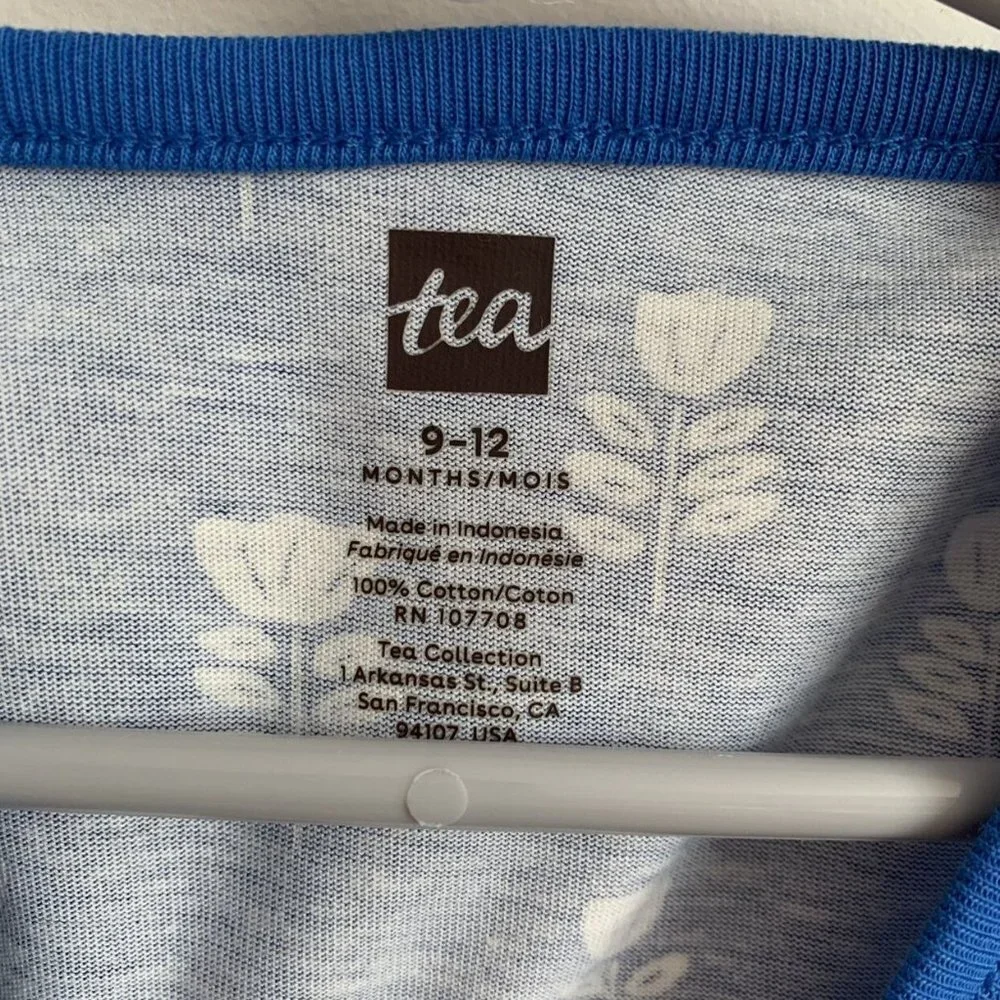 Tea Collection Baby Girl Set 9-12 Months